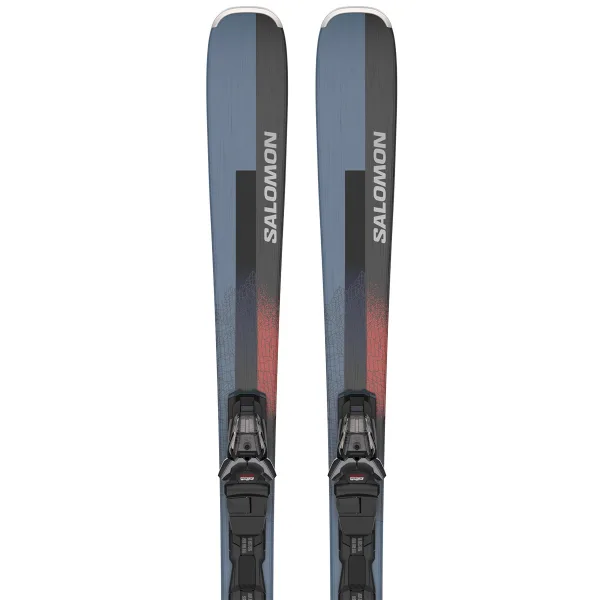 Ски Salomon E STANCE 80 Black/Coral/Ashley+ M11 GW L90 Bla — снимка 5