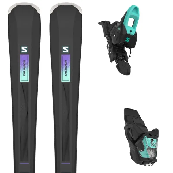 Дамски ски Salomon S/MAX N°6 XT + M10 GW — снимка 4