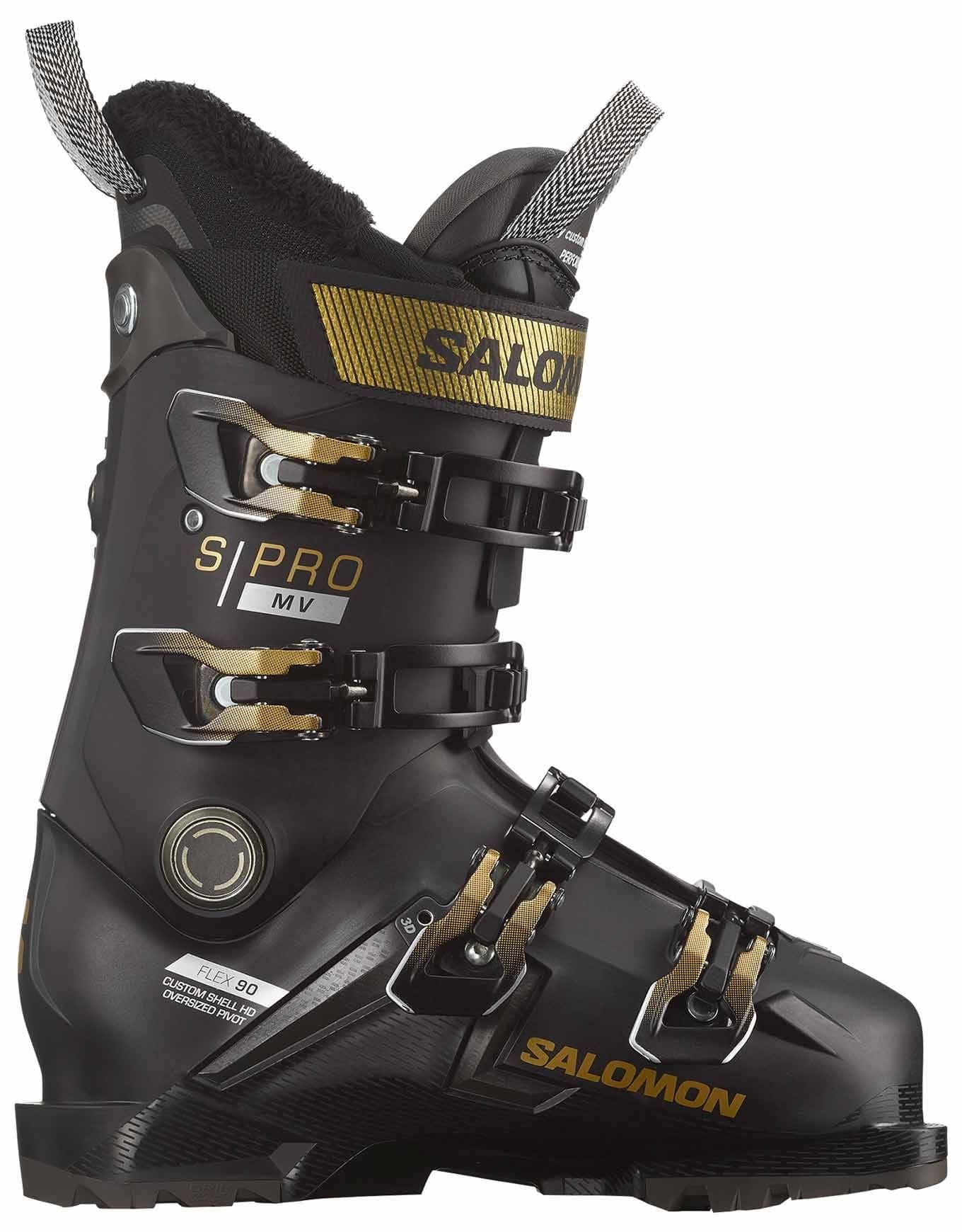 Дамски Ски обувки Salomon S/PRO MV 90 W GW Bk/Gold M/Be