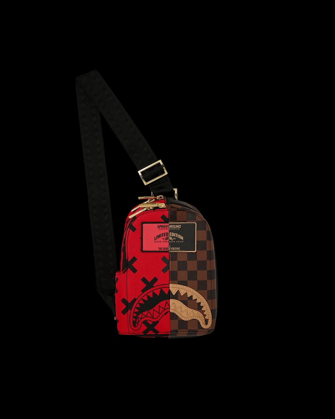 Чанта SPRAYGROUND REVERSE HALF SPLIT BACKPACK SLING