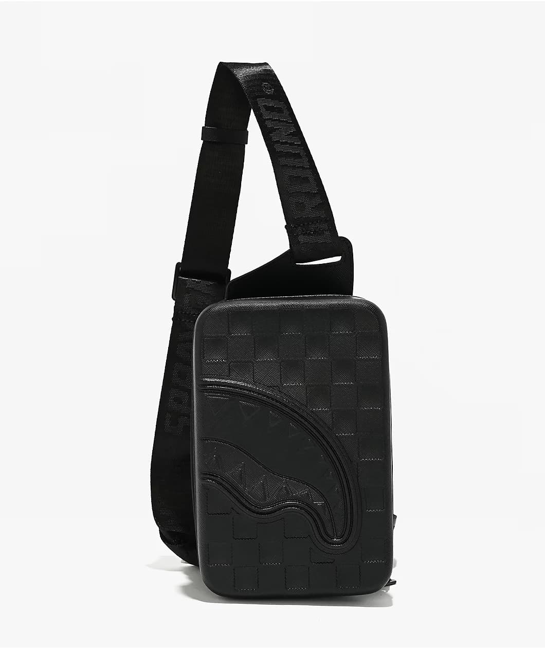 Чанта SPRAYGROUND RAISED CHECK HARD SHELL SLING — view 2