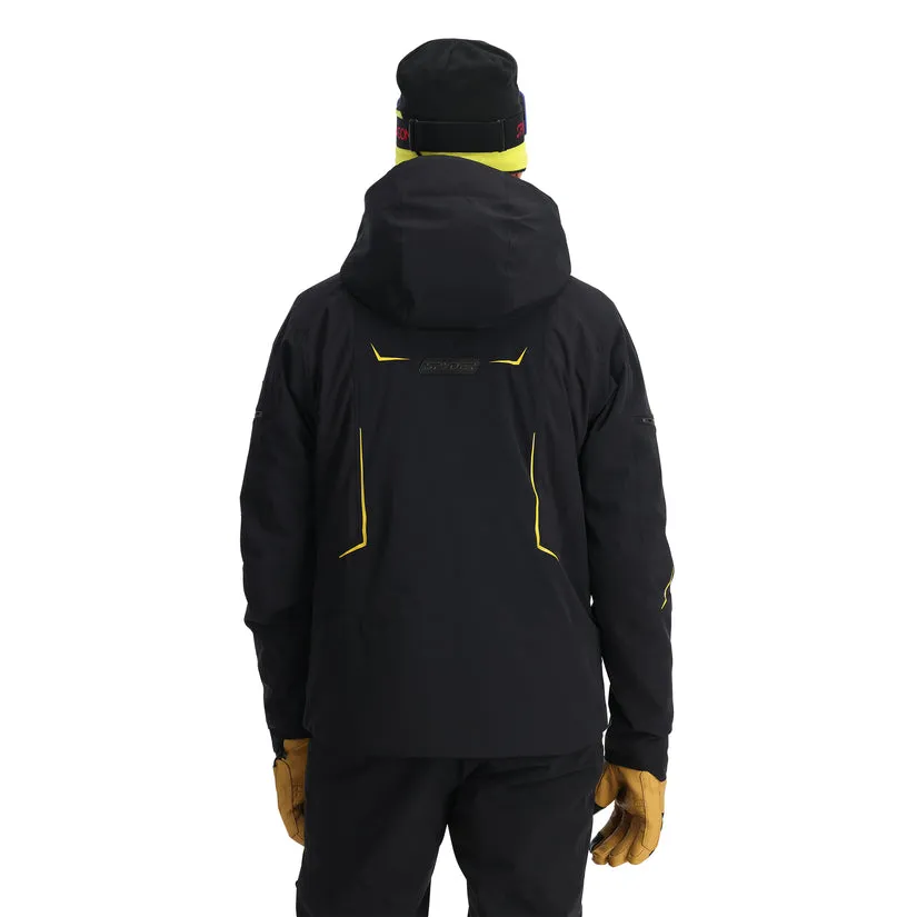 Мъжко Ски Яке Spyder MONTEROSA BLACK 30K/30K — снимка 6