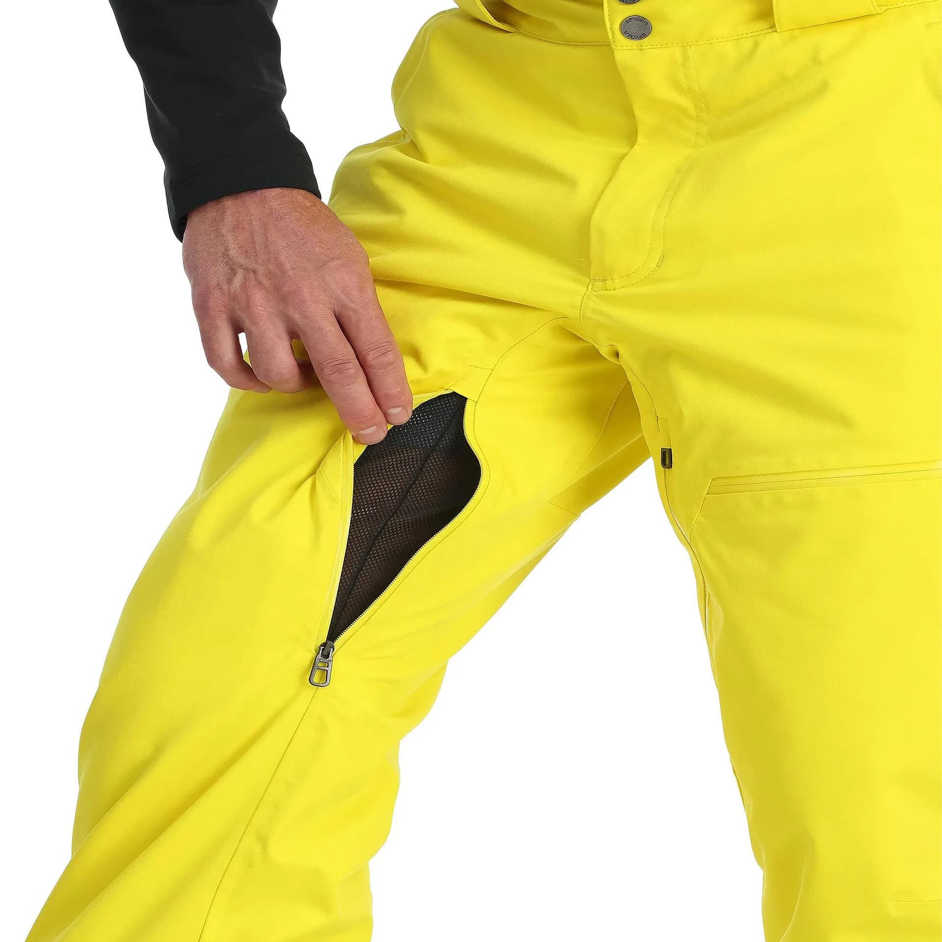 Мъжки Ски Панталон Spyder DARE PANTS ACID YELLOW — view 5