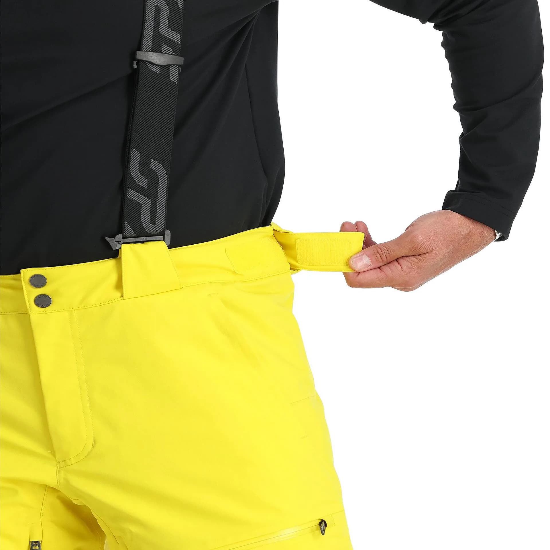 Мъжки Ски Панталон Spyder DARE PANTS ACID YELLOW — view 4