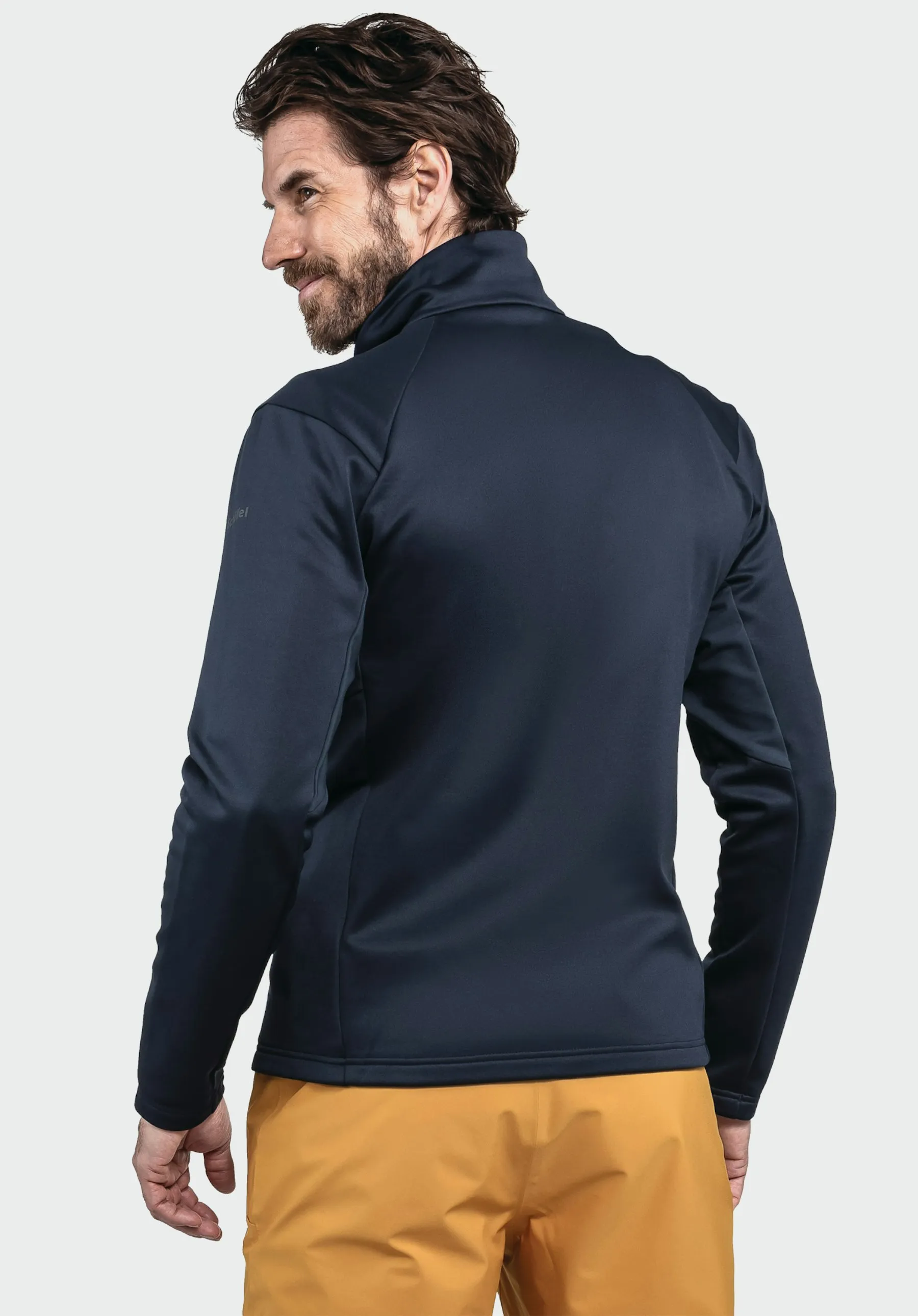 Мъжка блуза с цял цип SCHOFFEL Style Pontre navy blazer — снимка 4