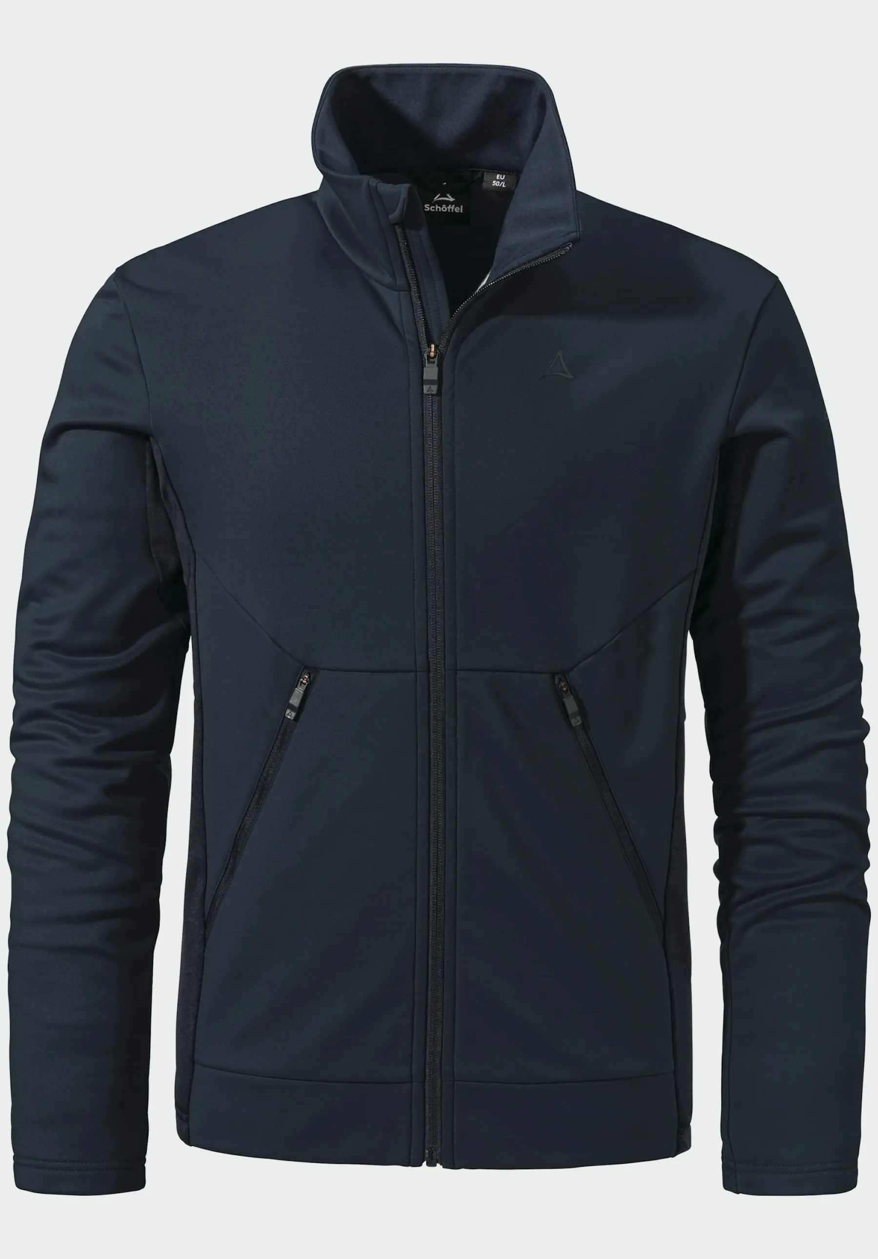 Мъжка блуза с цял цип SCHOFFEL Style Pontre navy blazer