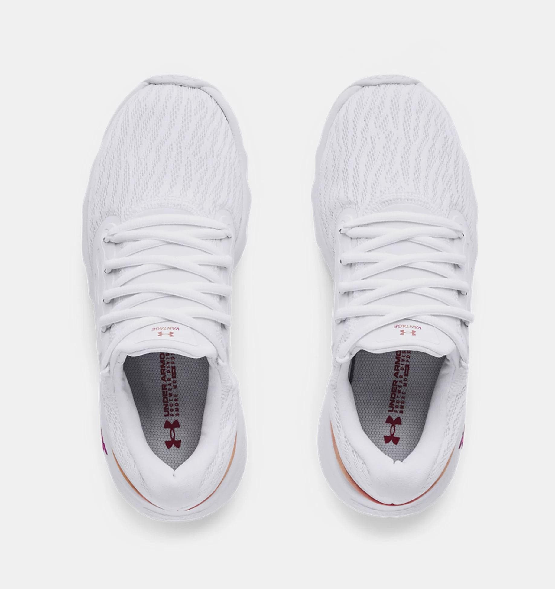Дамски Обувки Under Armour W CHARGED VANTAGE CLRSHFT White — снимка 5