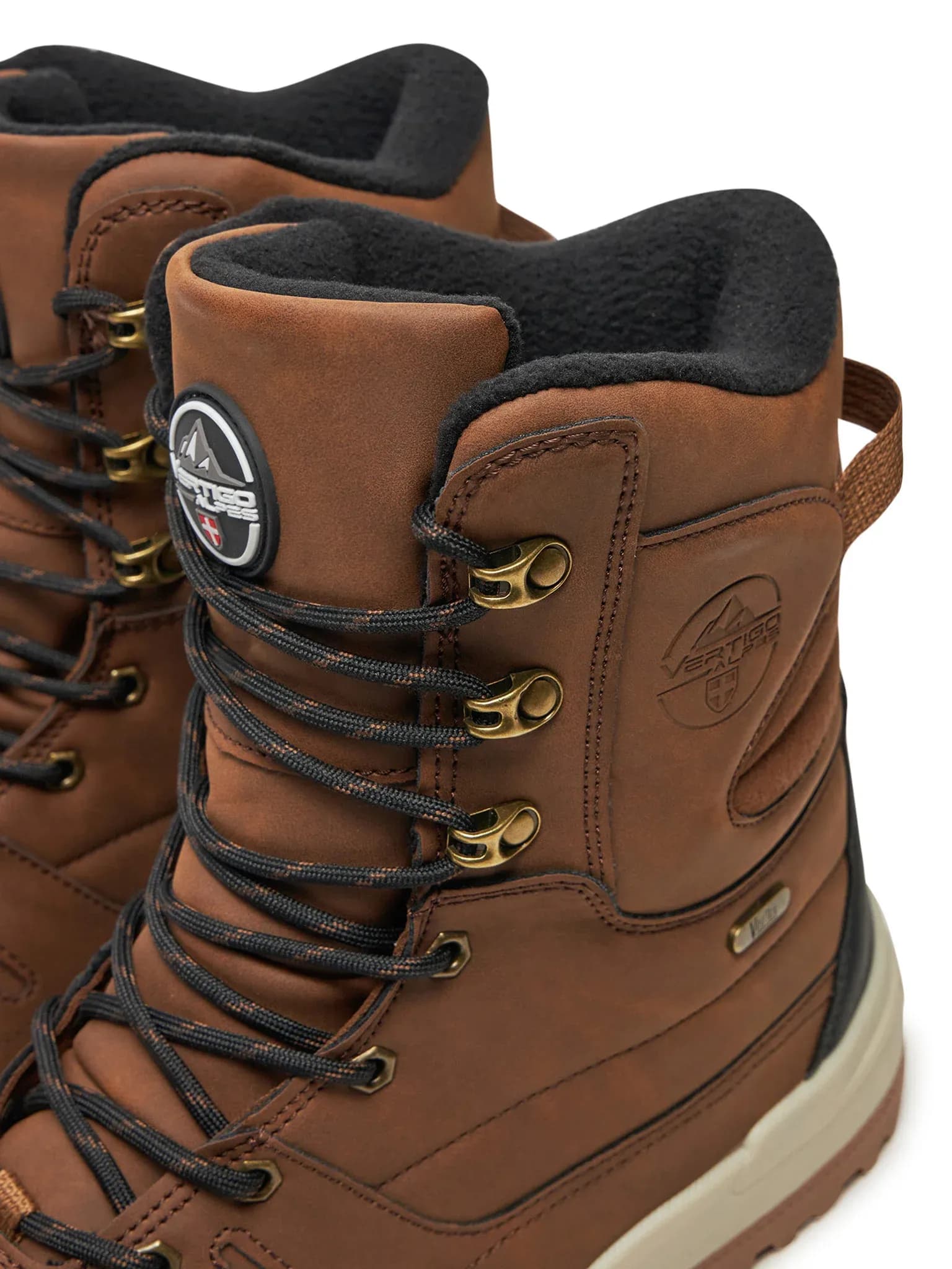 Мъжки Зимни Обувки VERTIGO ALPES GUSSE BROWN — снимка 4