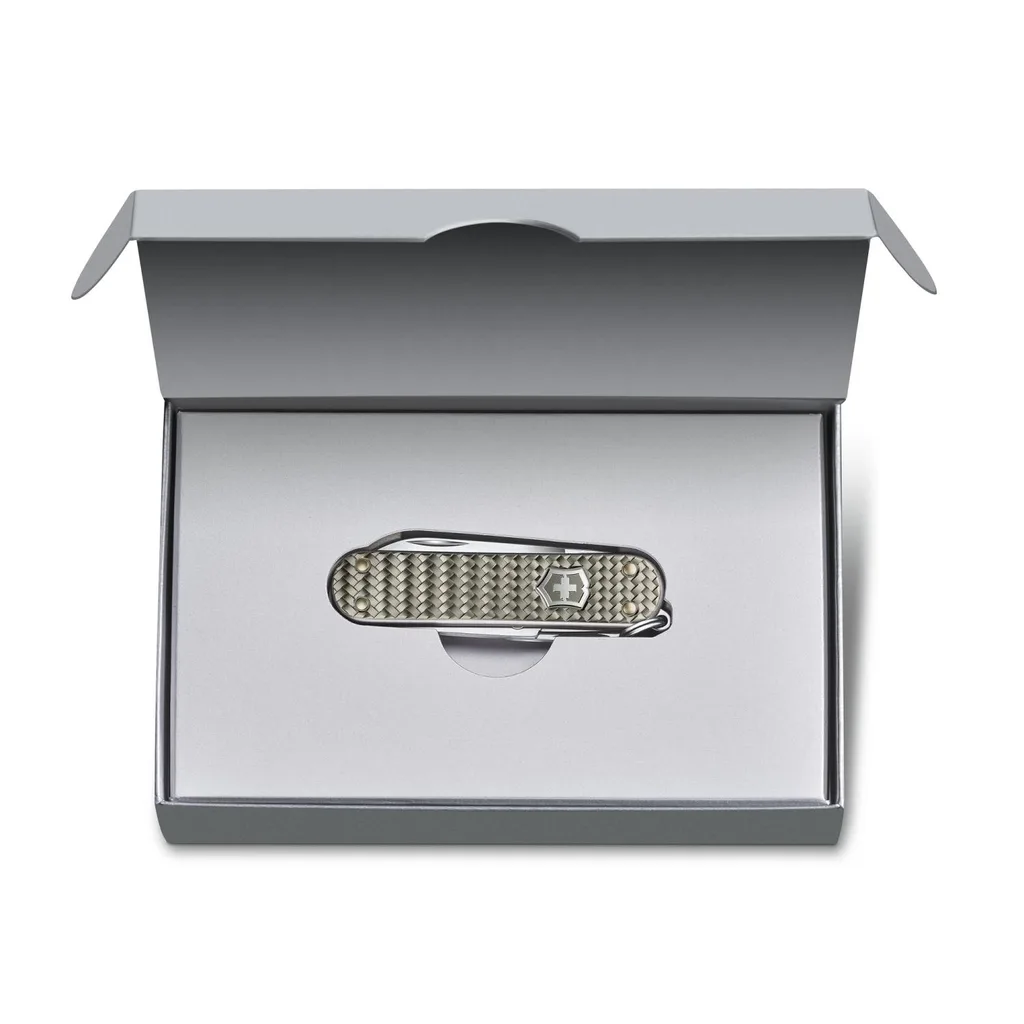 Швейцарски джобен нож Victorinox Classic SD Precious Alox, Infinite Grey — view 2