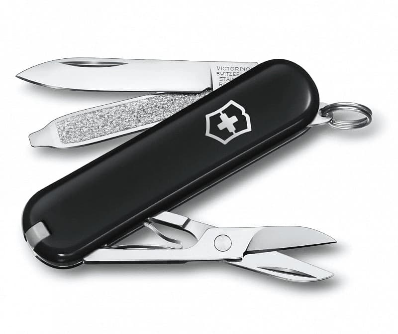 Швейцарски джобен нож Victorinox Classic SD Colors, Dark Illusion