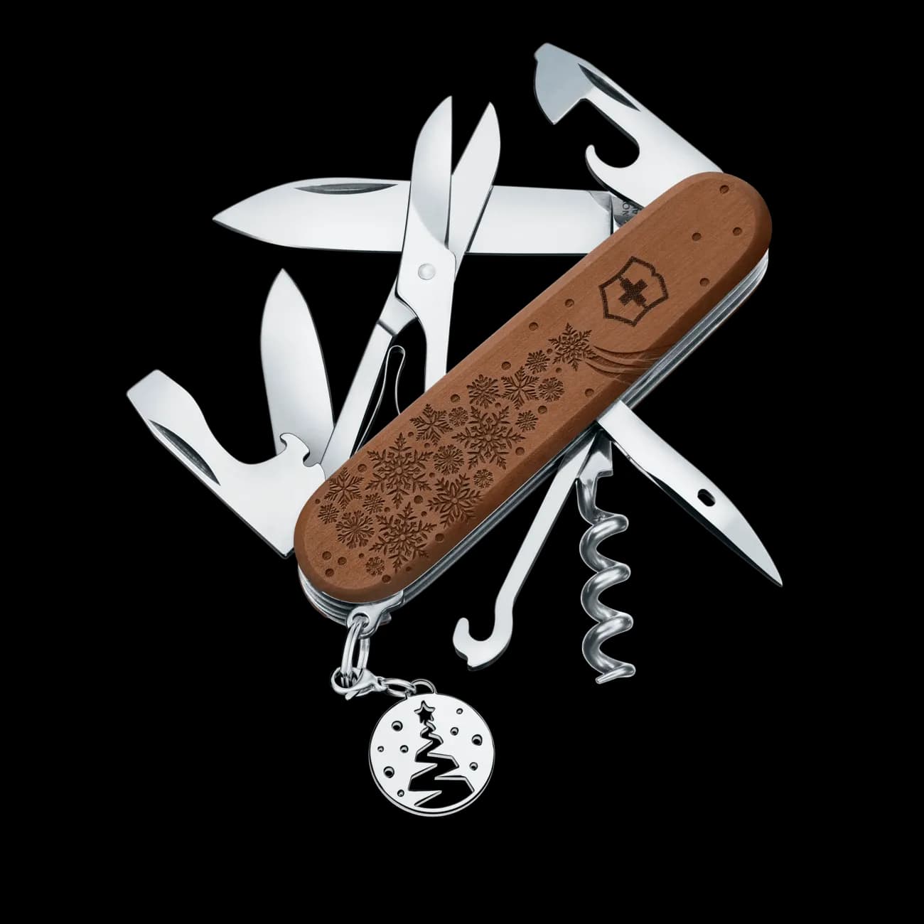 Швейцарски Джобен Нож Victorinox Climber Wood Winter Magic Limited Edition 2025