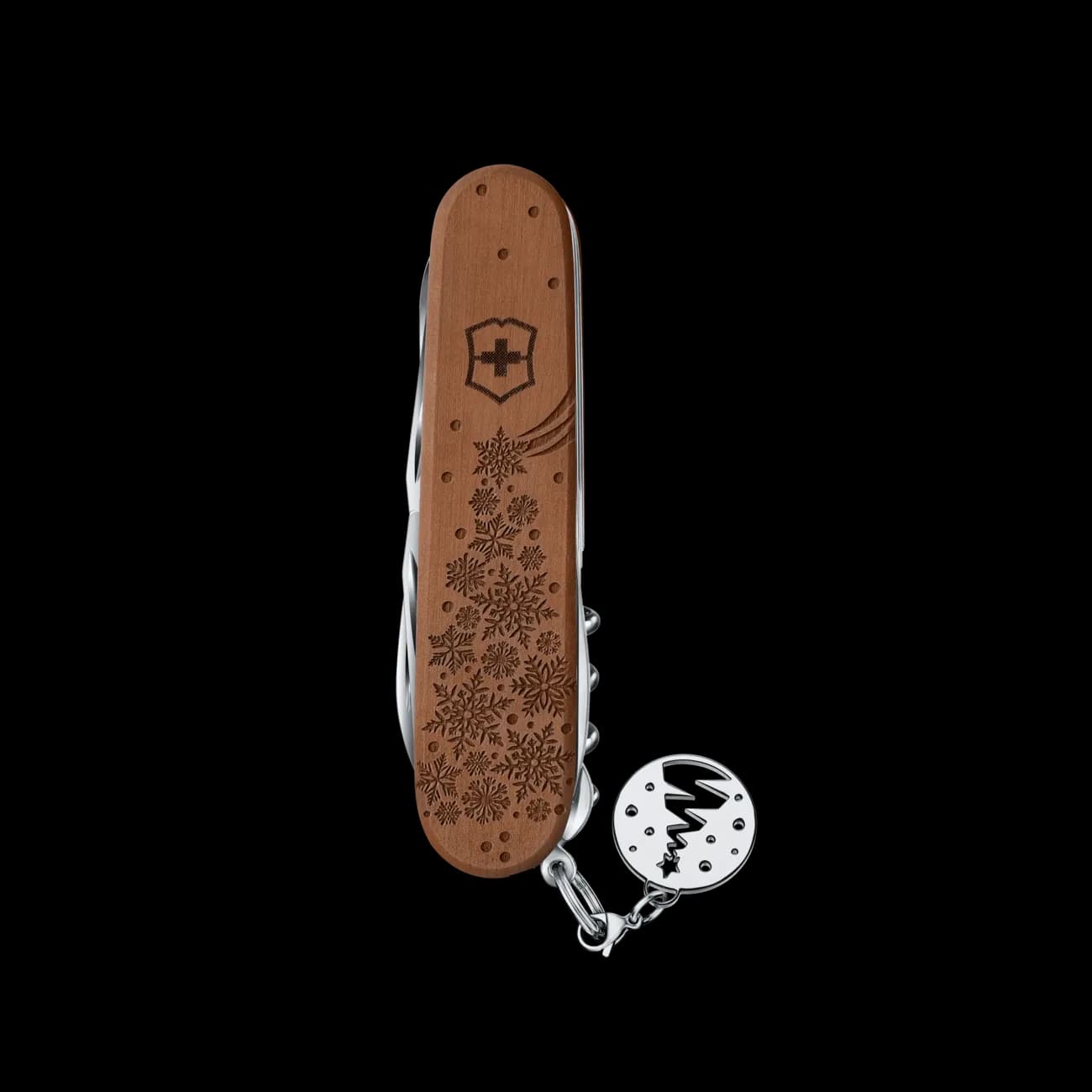 Швейцарски Джобен Нож Victorinox Climber Wood Winter Magic Limited Edition 2025 — view 2