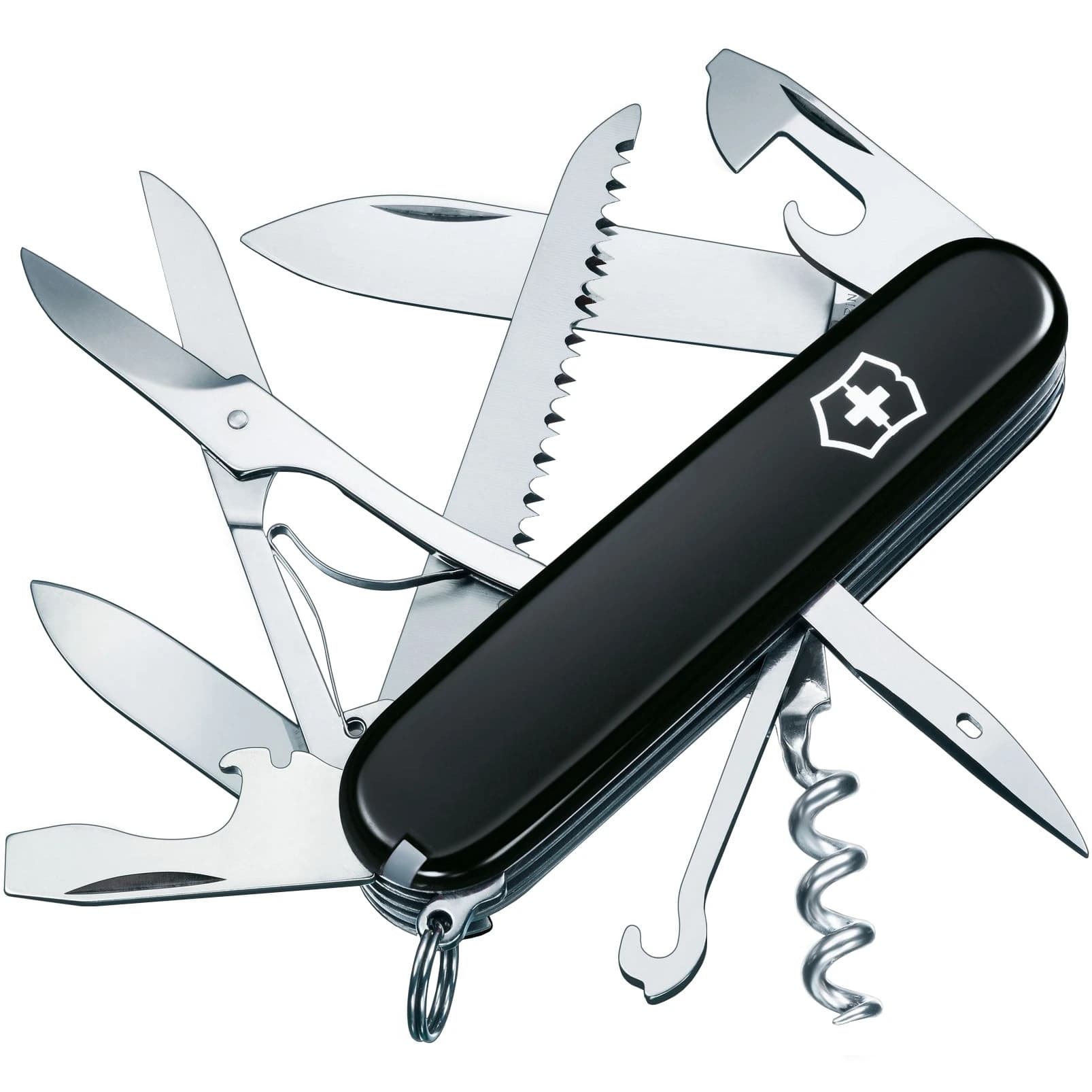 Швейцарски Джобен Нож Victorinox Huntsman Black