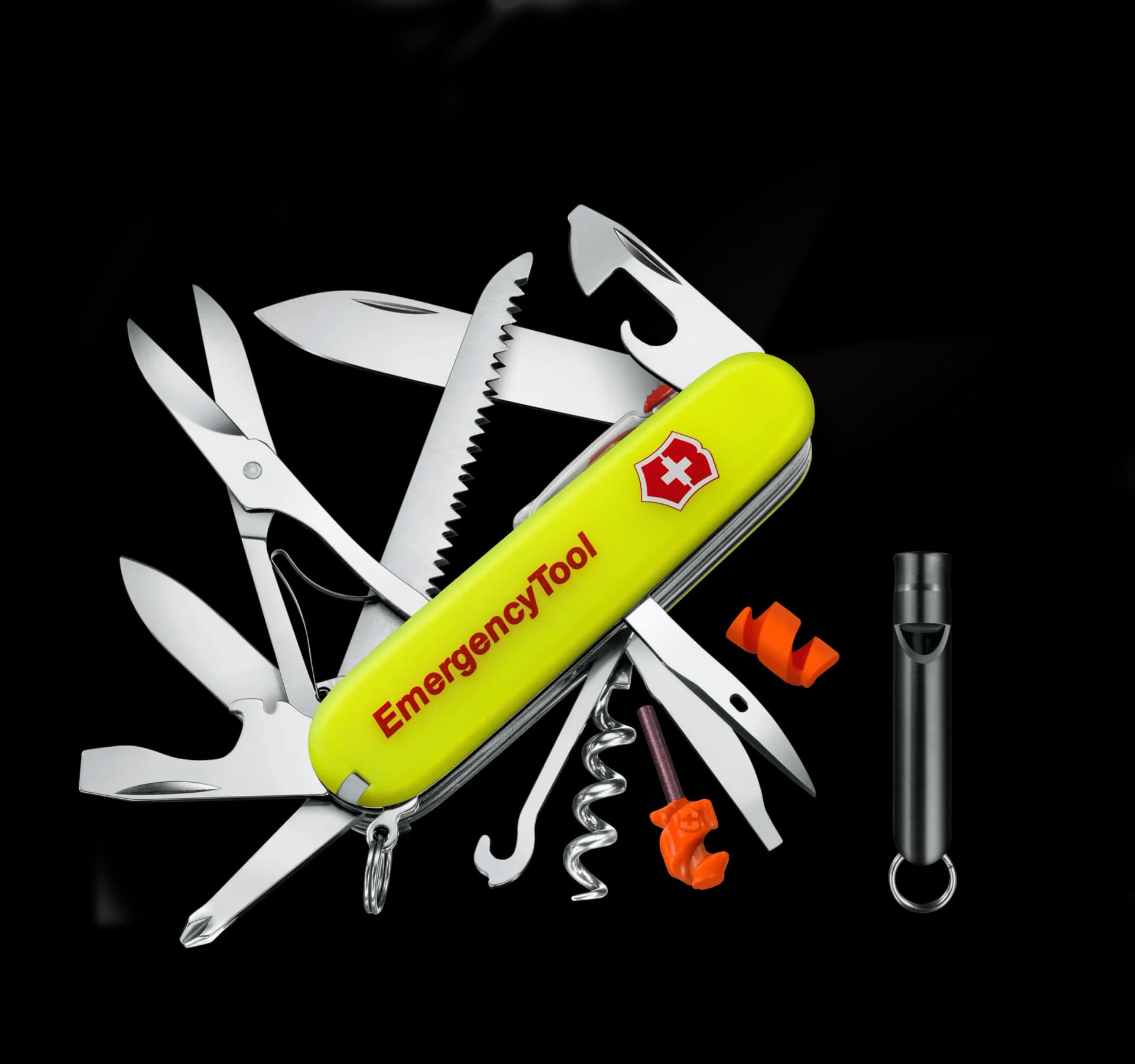 Швейцарски Джобен Нож Victorinox Huntsman Lite 91mm, Emergency tool