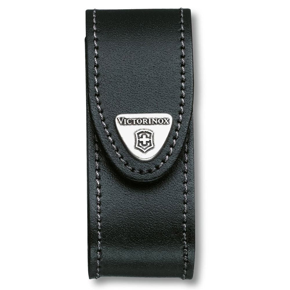 Калъф естествена кожа Victorinox черен