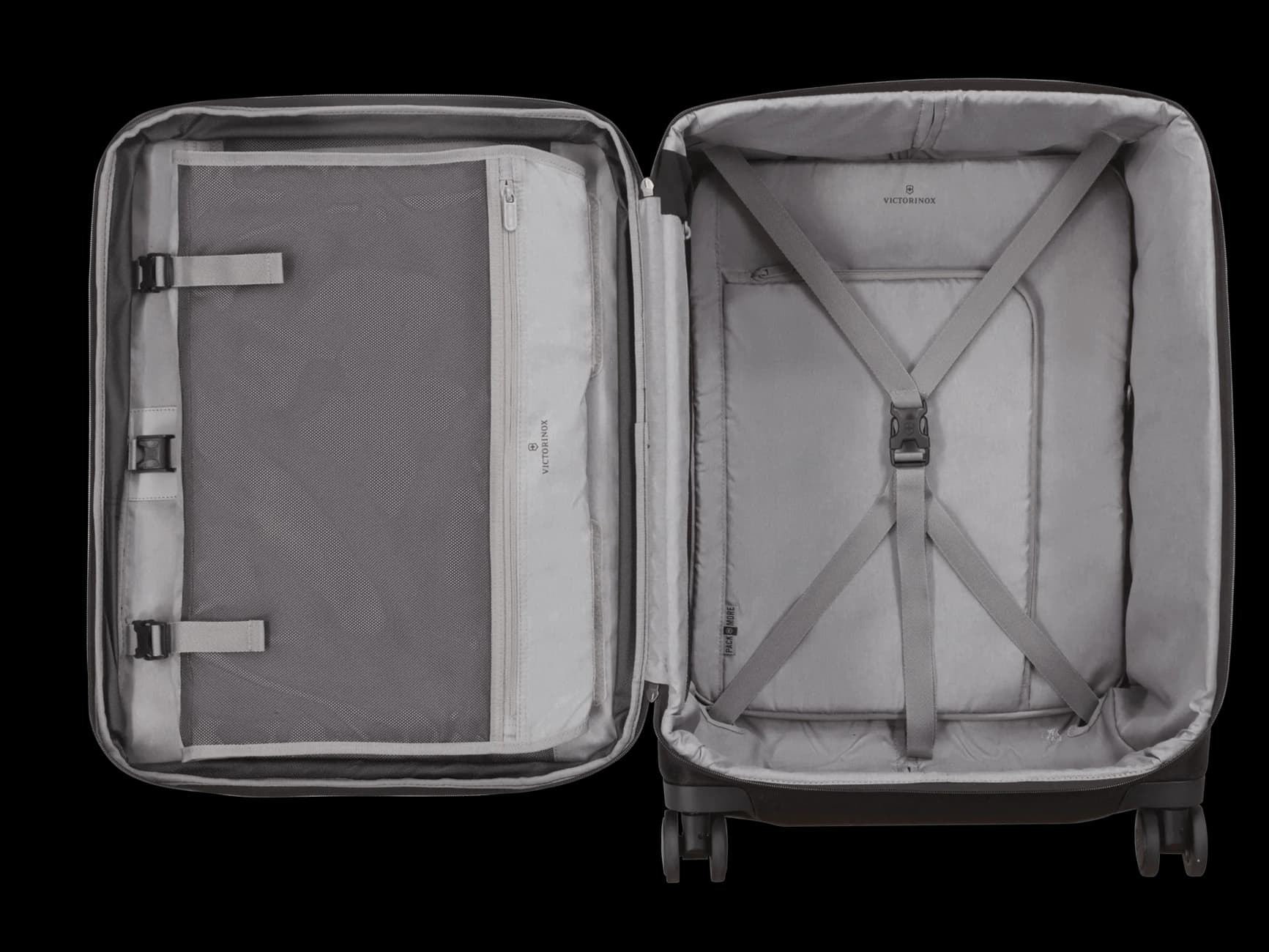 Куфар Victorinox Werks Traveler 6.0,Global Softside Carry-On,Blk — снимка 4