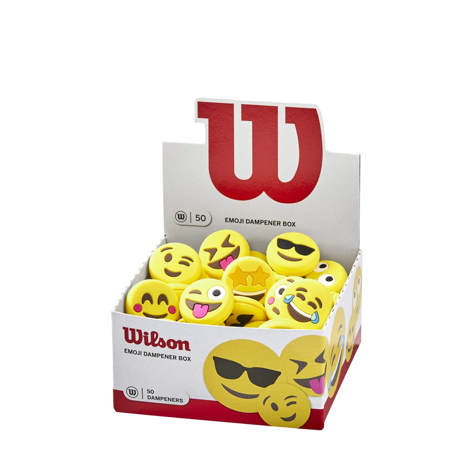 Аксесоари За Тенис Wilson EMOJI DAMPENER BOX 1/50