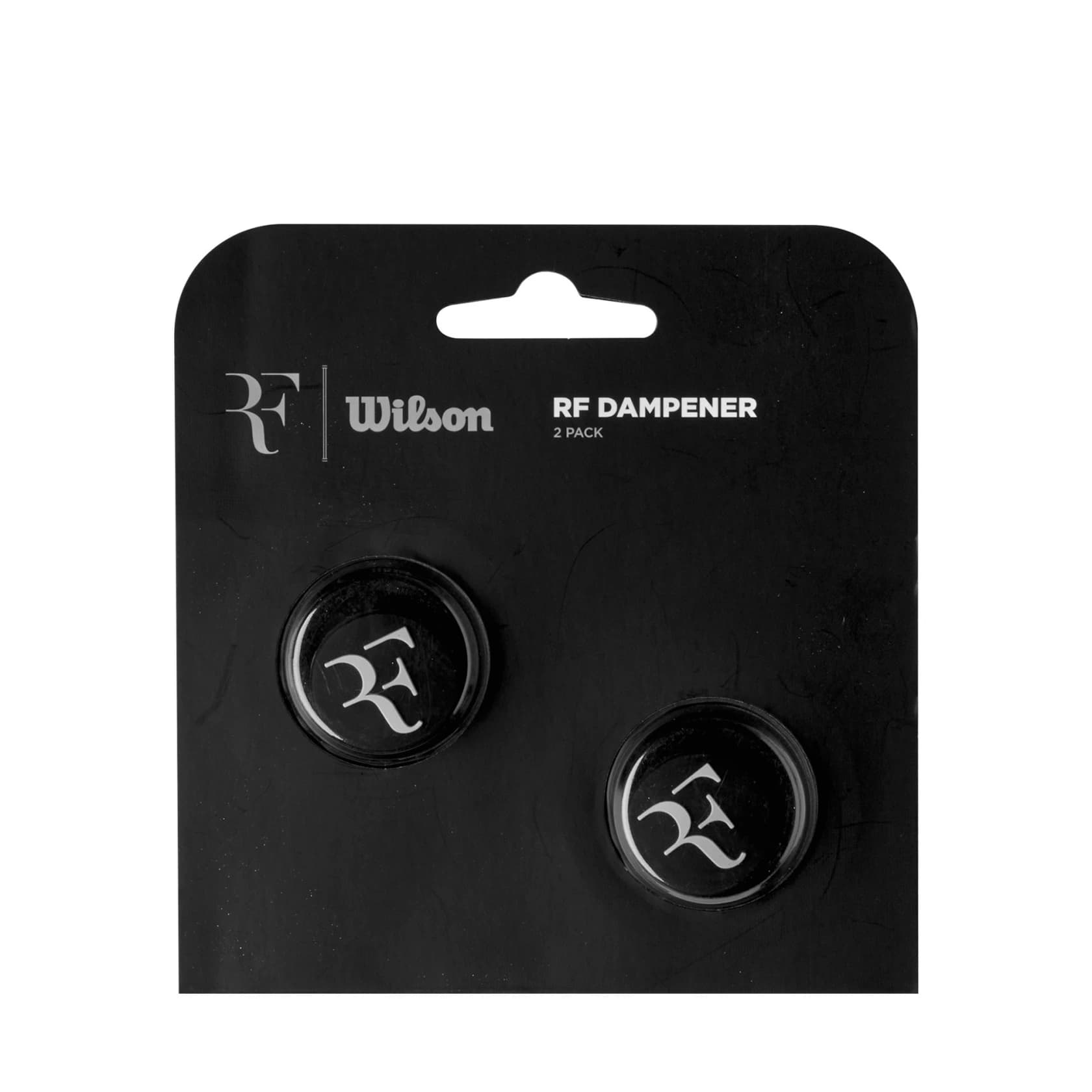 Аксесоар за тенис Wilson RF Roger Federer Dampener 2PK Blk