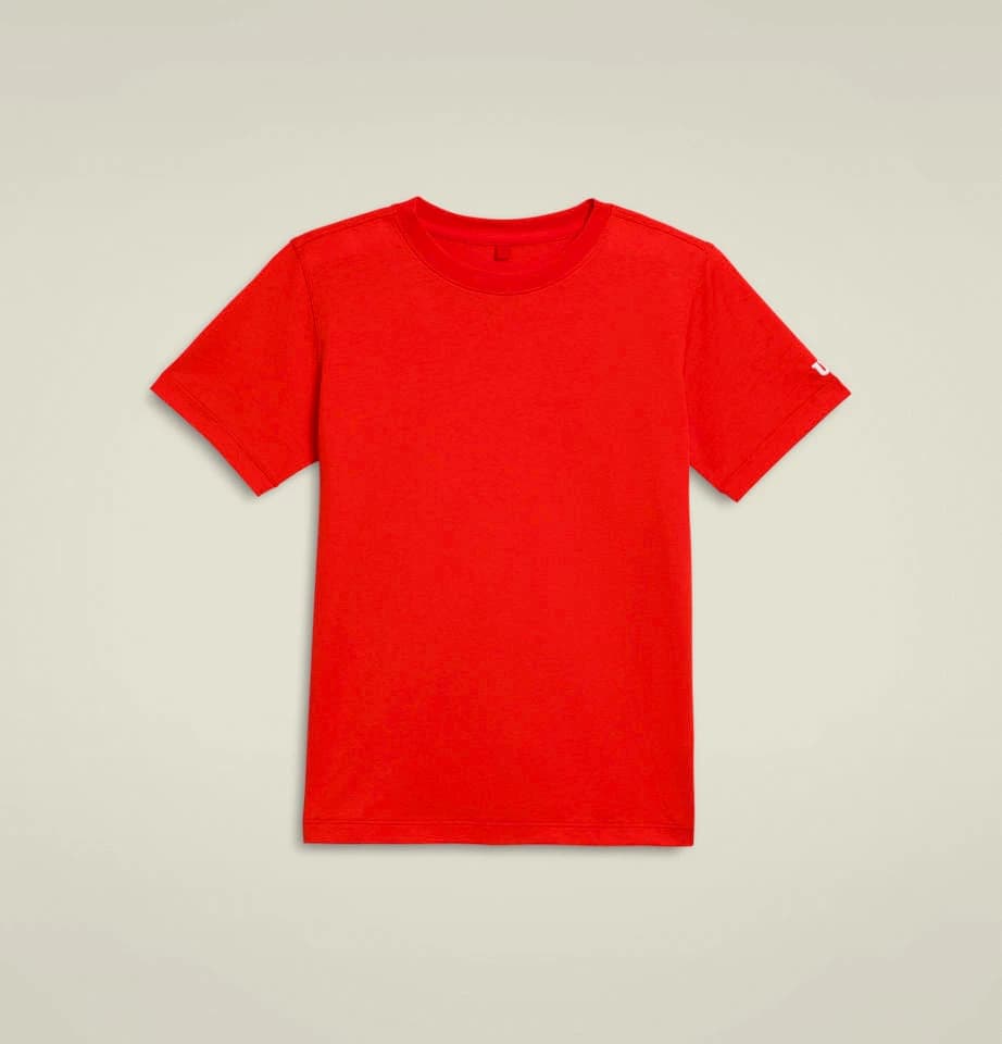 Детска Тениска Wilson YB YOUTH UNISEX TEAM PERF TEE INFRRED