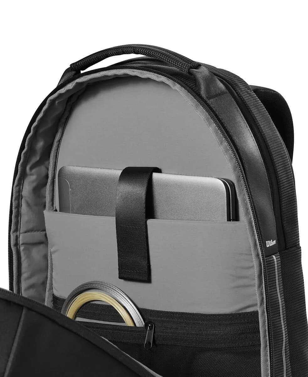 Раница За Тенис Wilson RF Roger Federer Backpack Blk — снимка 4