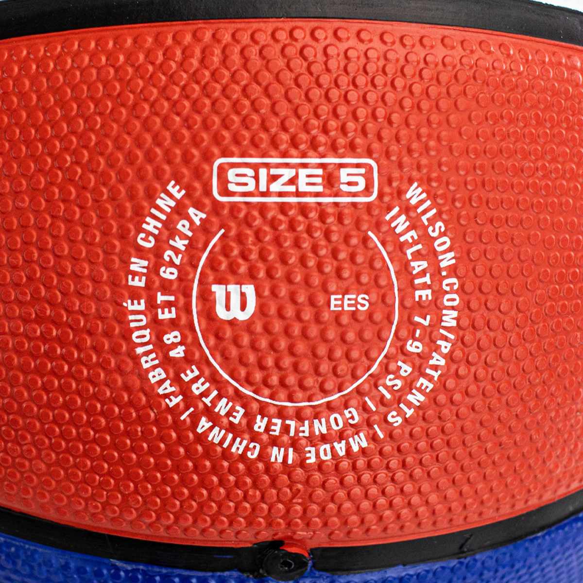 Баскетболна топка WILSON JR NBA DRV LIGHT FAM LOGO BSKT 5 — снимка 2