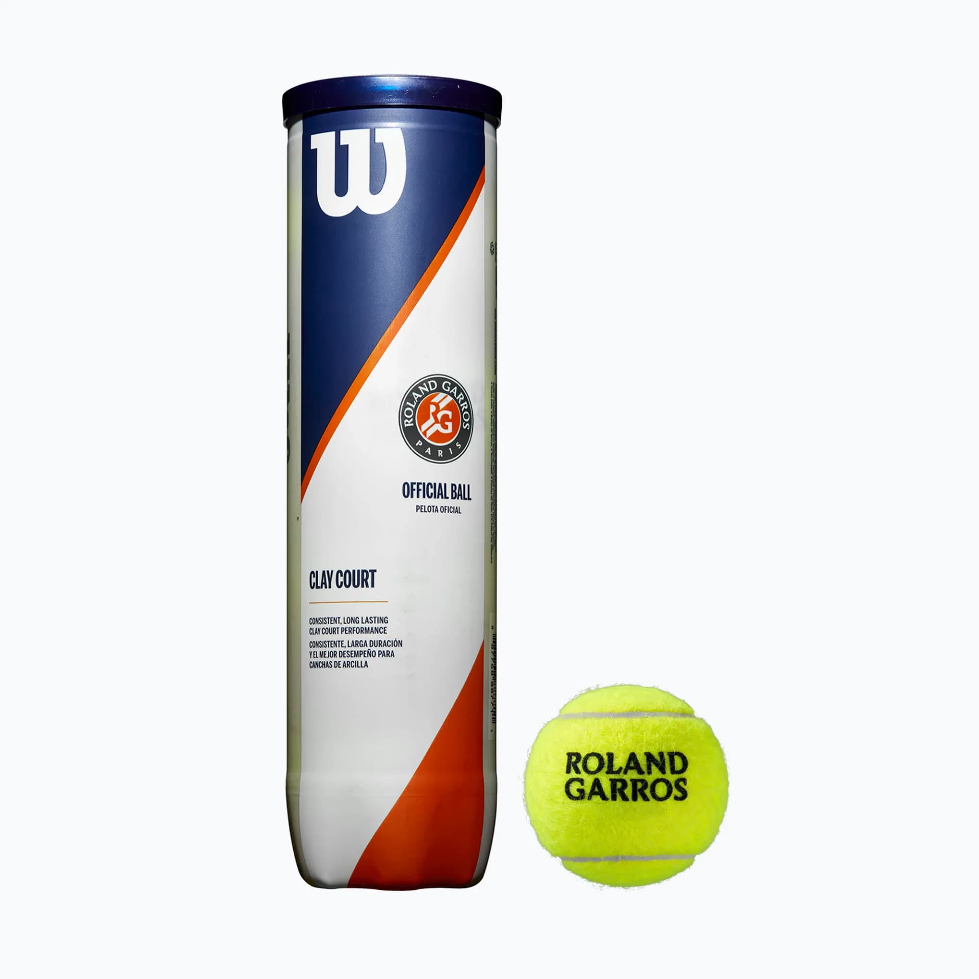 Топки за тенис Wilson ROLAND GARROS CLAY CT 4 BALL