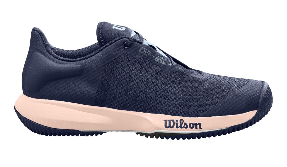 Дамски Тенис Обувки Wilson KAOS SWIFT W Peacoat/Scallop Sh/Baby