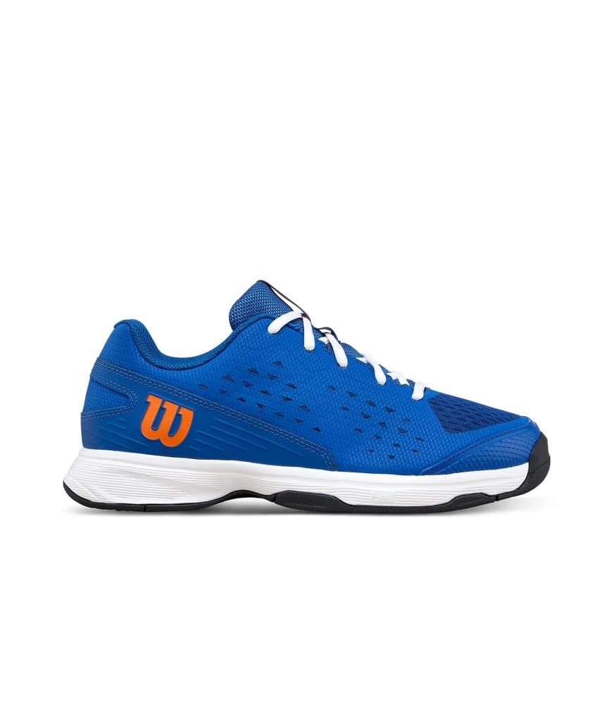 Детски Тенис Обувки Wilson RUSH PRO JR L Blue/Or