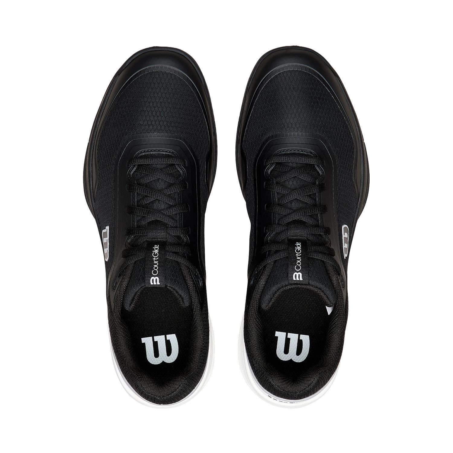 Мъжки Tенис Oбувки Wilson COURTGLIDE Blk/Wh/Lun — снимка 3