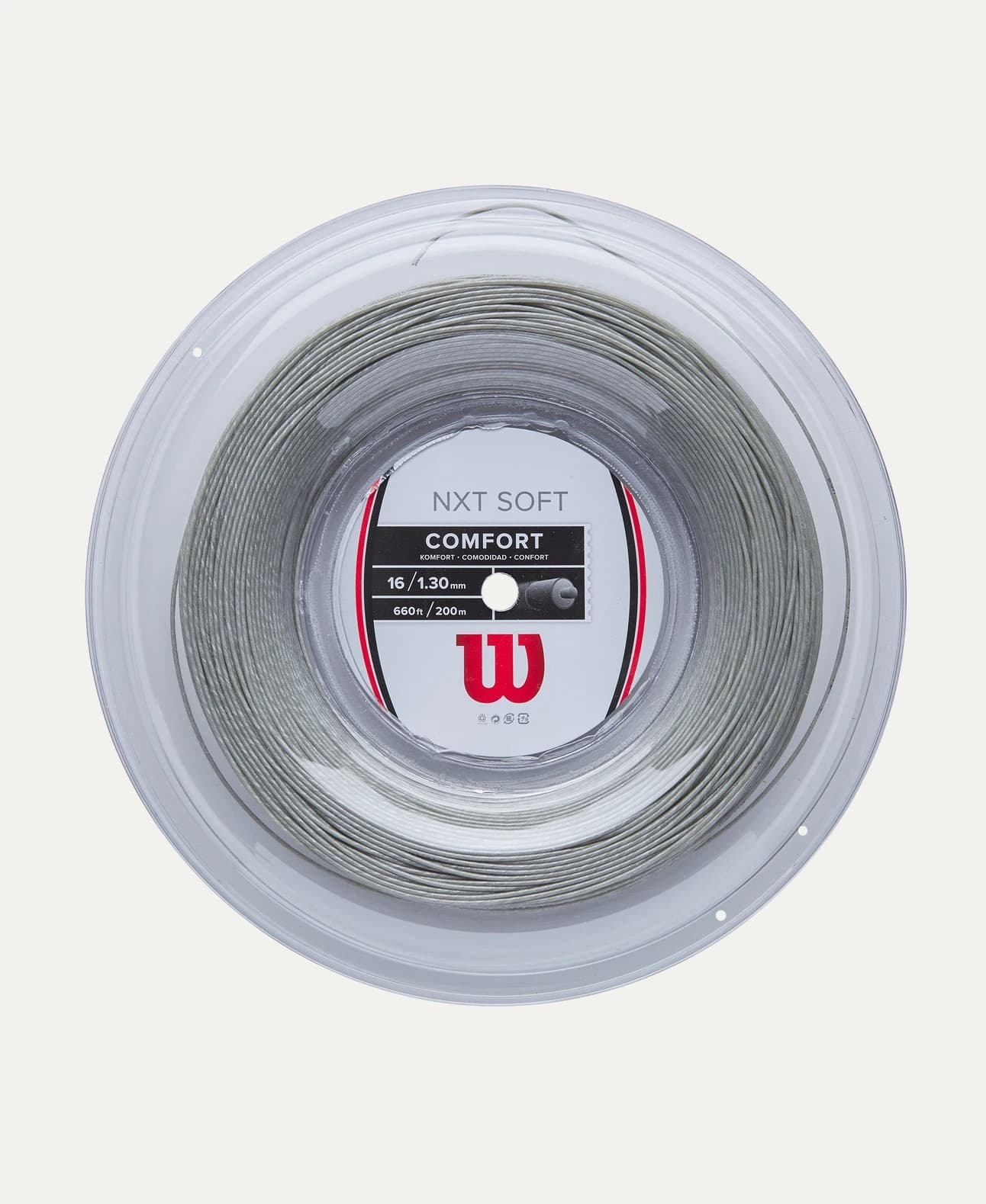 Кордаж WILSON NXT SOFT 16 REEL Silver 16G 1/16