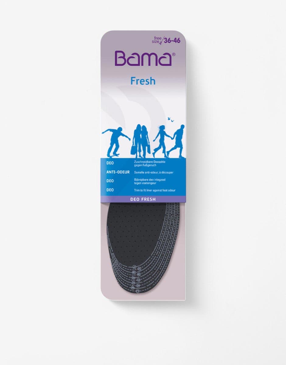 BAMA Essentials Deo Fresh Insoles Grey
