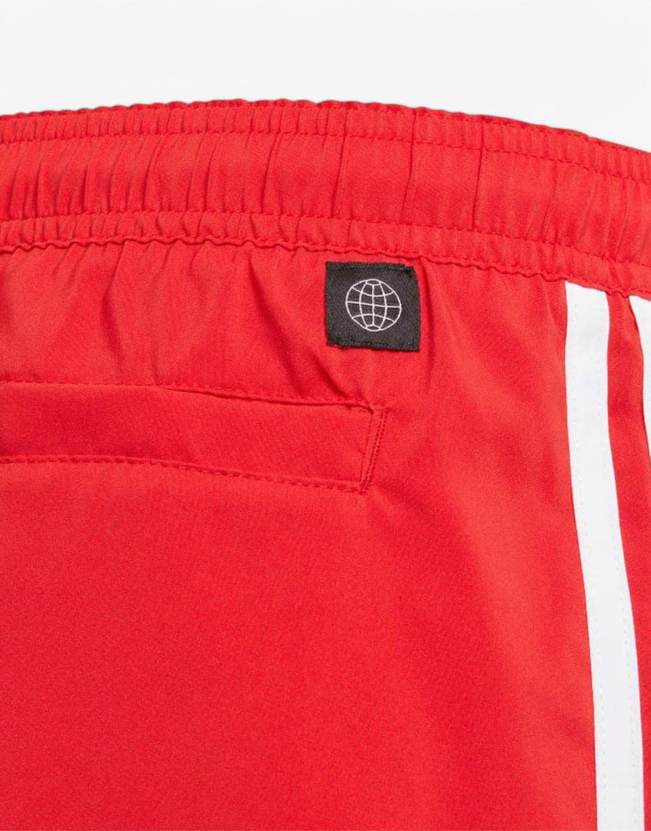 ADIDAS 3-Stripes Swim Shorts Red — view 4