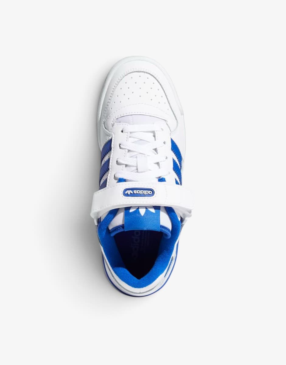 ADIDAS Forum Low Jr White/Blue — снимка 4
