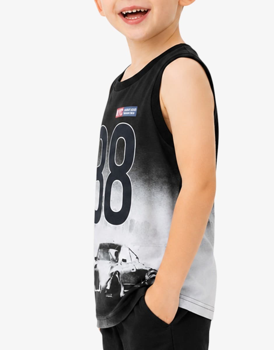 CHICCO Boys Tank Black/Grey — view 3