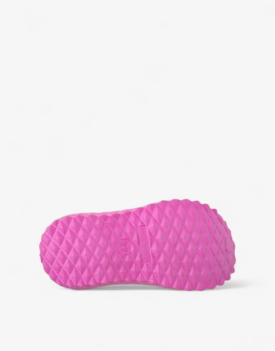 CHICCO Girls Flower Crocs Pink — view 4