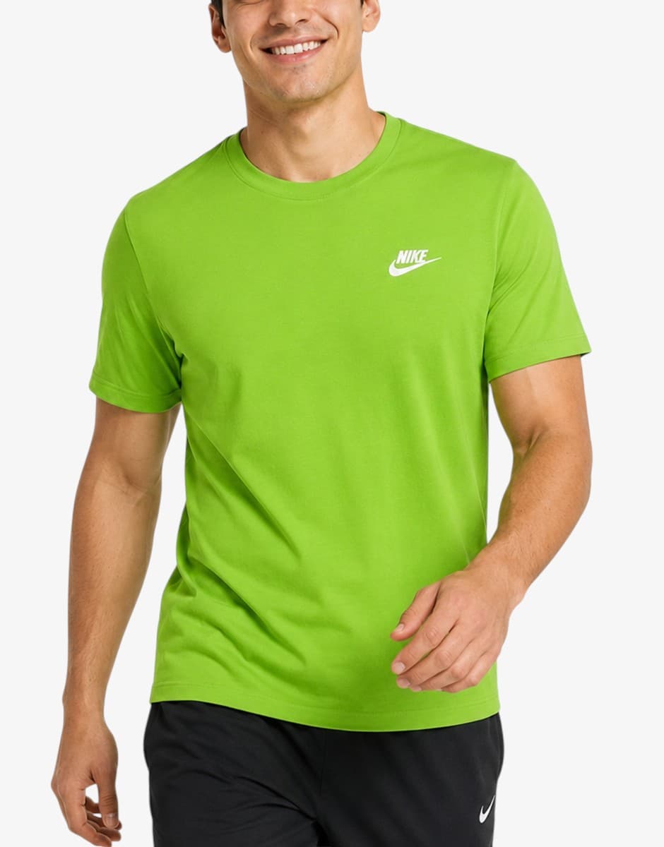 NIKE Club Tee Mean Green — снимка 3