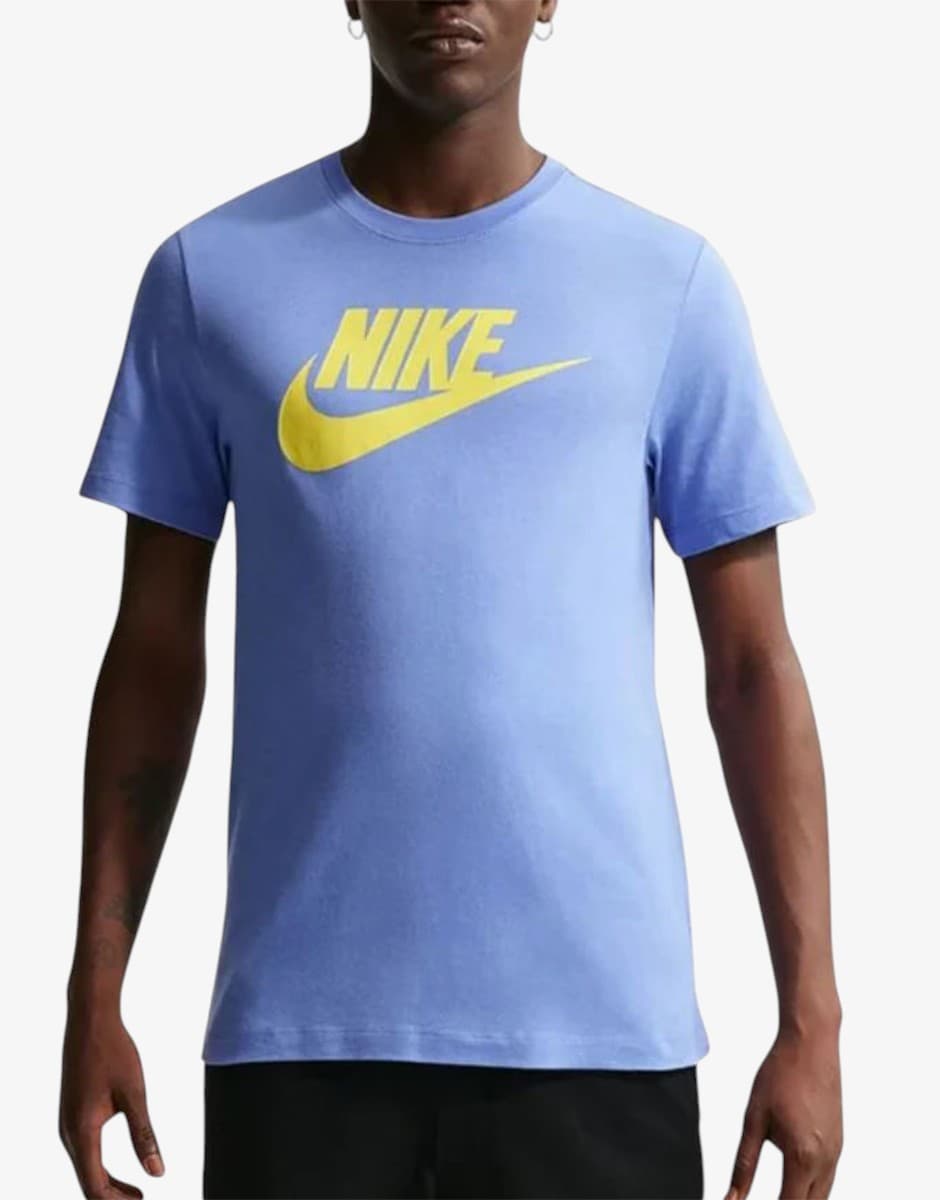 NIKE Icon Futura Tee Blue