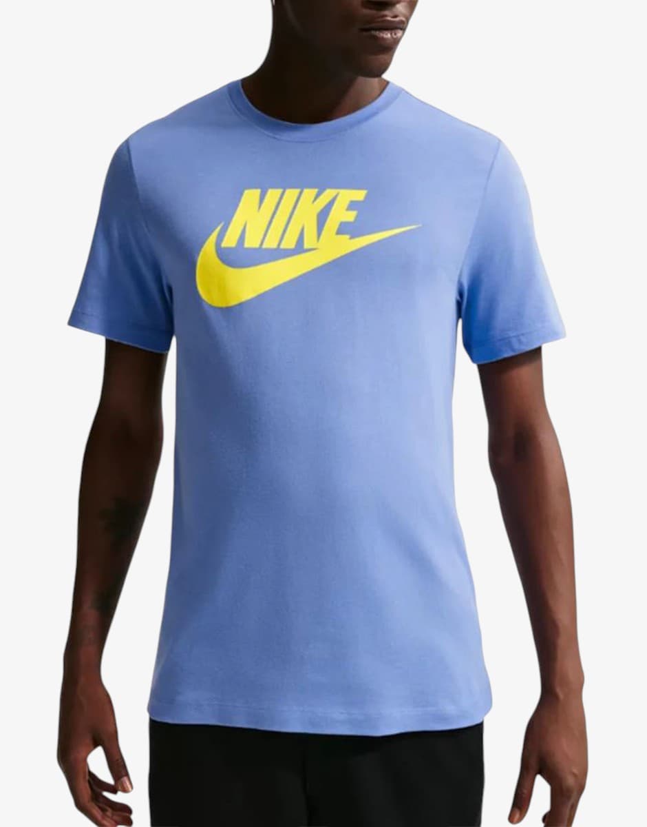NIKE Icon Futura Tee Blue — снимка 3
