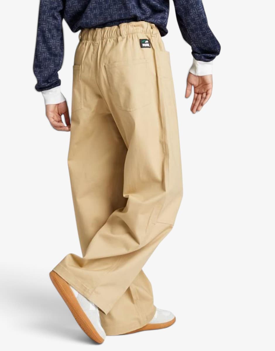 PUMA Skateboard Casual Pants Beige — снимка 2