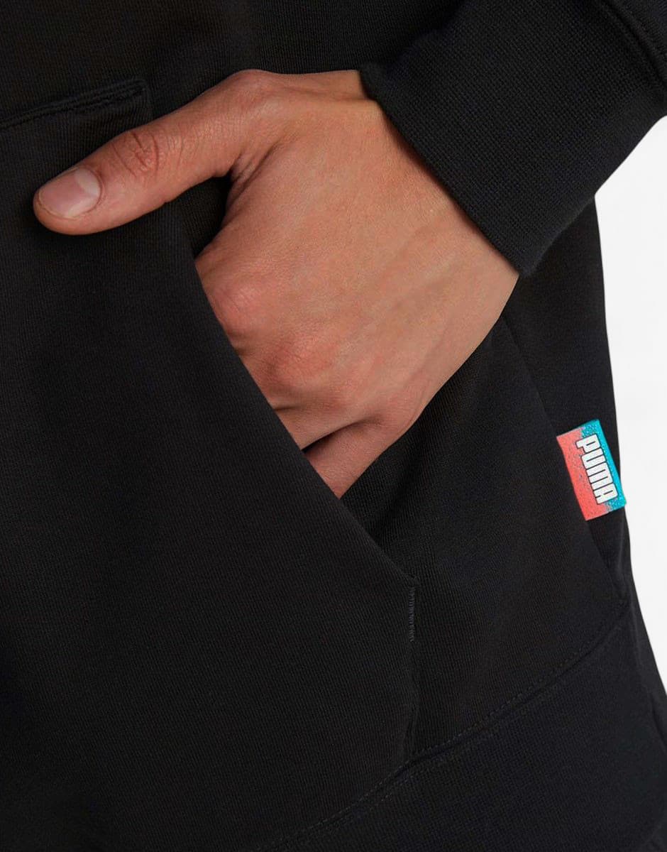 PUMA Fandom Hoodie Black — снимка 4