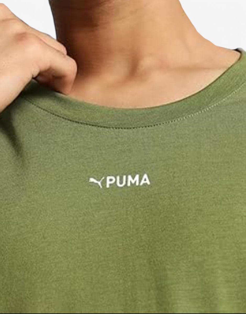 PUMA Fit TriBlend Tee Green — view 3