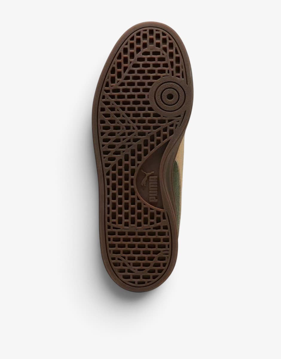 PUMA Indoor R-Suede Green/Brown — view 5