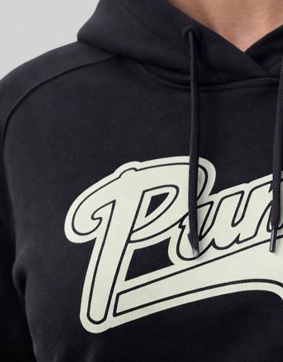 PUMA Script Hoodie Black — view 3