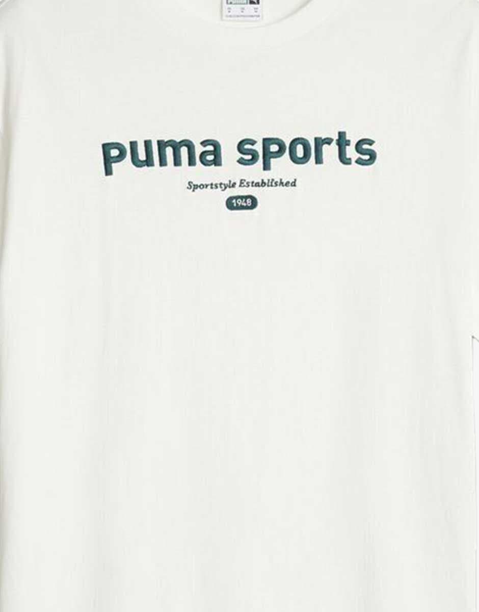 PUMA Tеам Graphic Teе White — view 4