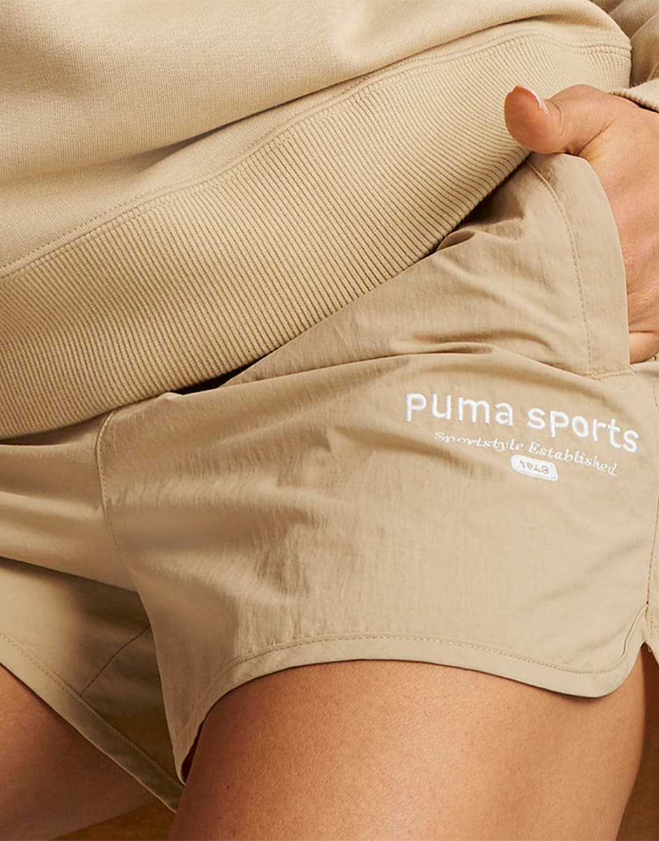PUMA Team Shorts W Beige — снимка 4