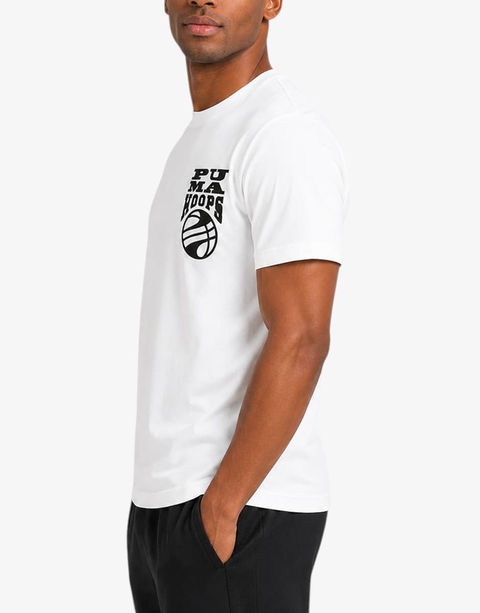 PUMA The Hooper Tee 2 White — снимка 3