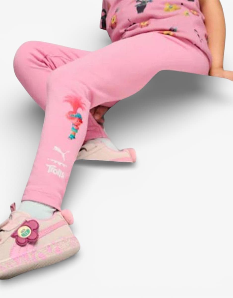 PUMA x Trolls Leggings Pink — снимка 3