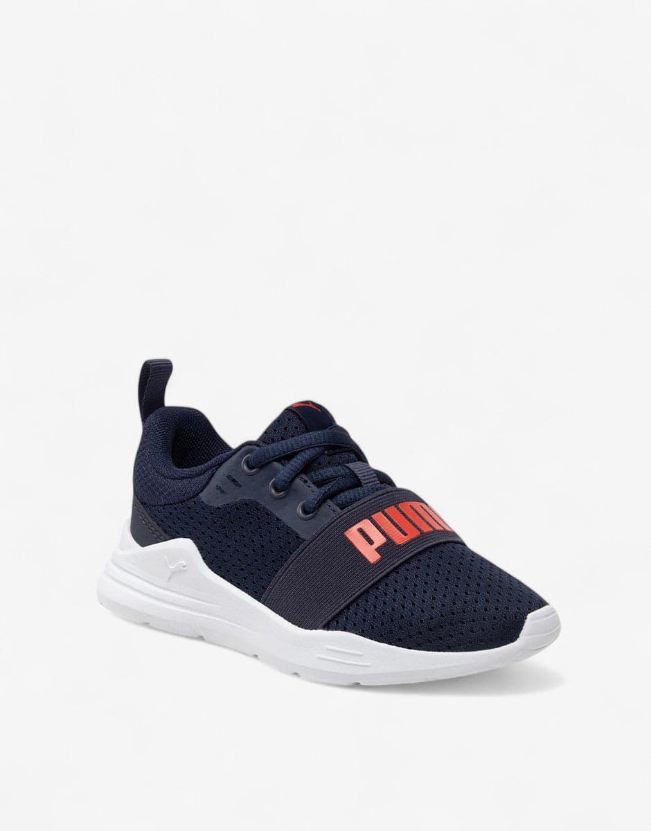 PUMA Wired Run Ps Shoes Navy — view 2