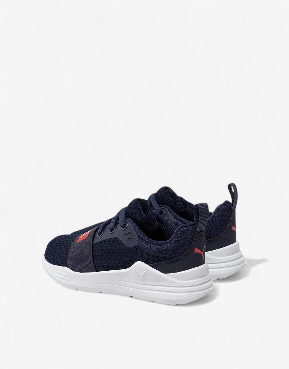 PUMA Wired Run Ps Shoes Navy — view 3