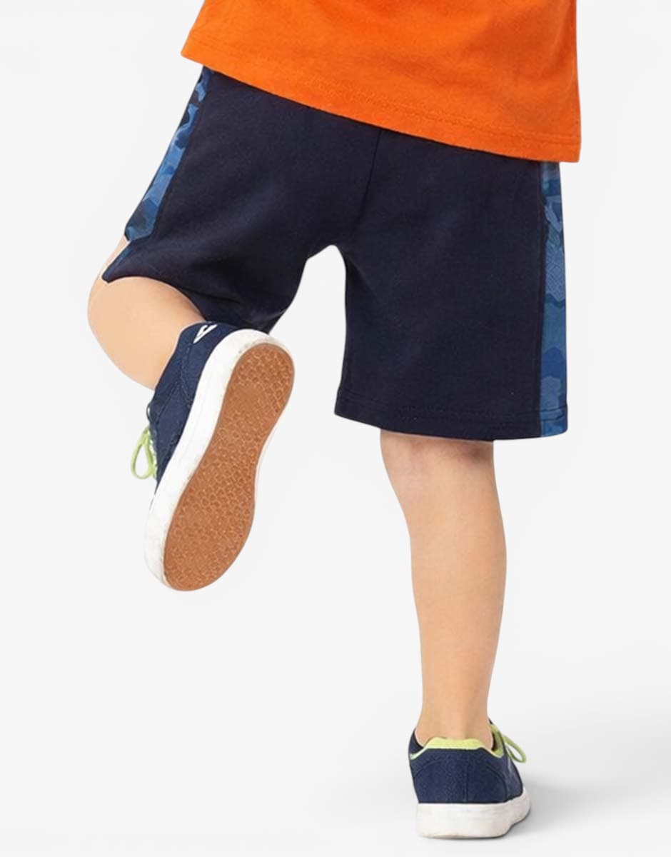 REEBOK Running Shorts Blue/Camo — view 2
